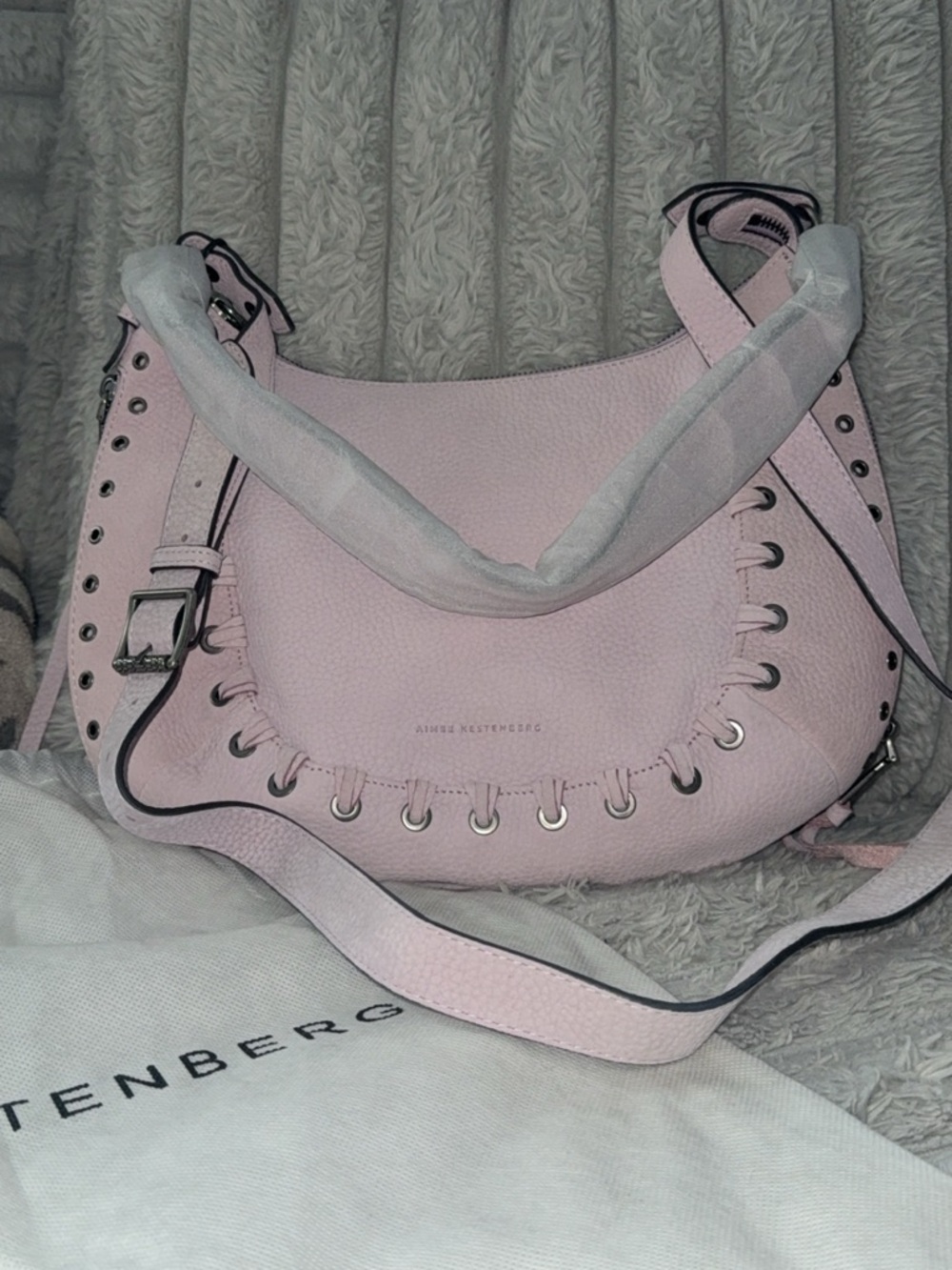 Aimee Kestenberg Leather Crossbody
Shoulder Bag Ballerina Pink BNWT!